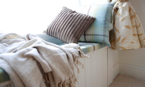 Using Foam to update your Bay Window seat cushions