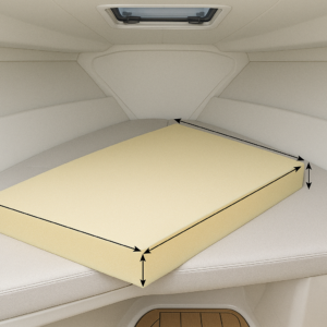 Boat Berth Mattress Foam Cut to Size